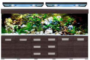 Classic alu 1220 l Fresh Water 310-70-70 4x150 w HQI + 4x54 w T5 ramka melaminowana